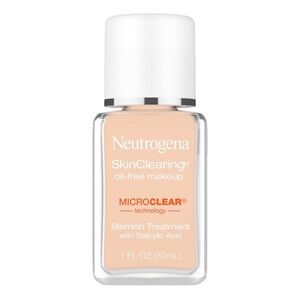 2 pc Neutrogena Skin Clearing Oil-Free Liquid
Foundation with Salicylic Acid
